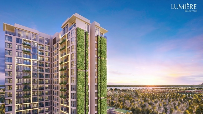 24 khu vườn thẳng đứng làm nên chất riêng đẳng cấp cho Lumière Boulevard